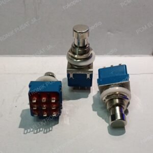 2211 footswitch foot saklar kaki switch efek effect gitar 3pdt 9pin