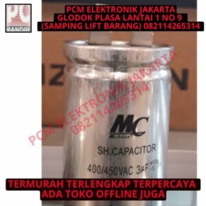 kapasitor ac mc bulat almunium 7.5uf 7.5 uf 450v 450vac 450 vac