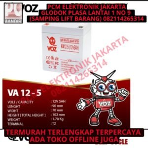 Aki Battery Baterai VOZ 12v 5Ah 5 ah 12volt 12 volt 5ampere 5 ampere