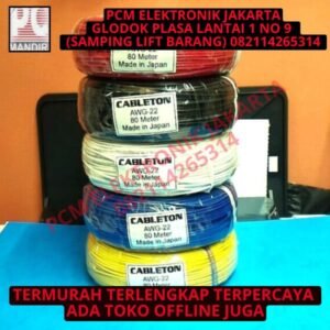 kabel awg 22 awg22 kabel rakit cableton jepang 1 roll 80m