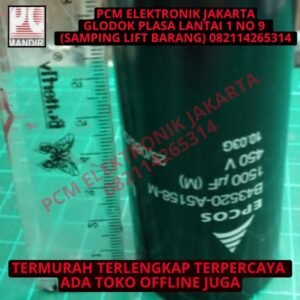 elco epcos 5p 5kaki 5pin 5 p pin kaki 1500uf 1500 uf 400v 10x4cm