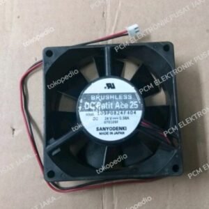 fan kipas brushless dc petit ace 25 24v 24volt 8cm 8x8 made in japan