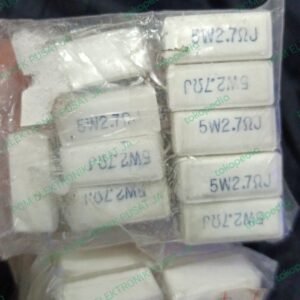 1997 resistor r5w 5watt 5 watt 5w2.7rj 5w2,7rj 5w 2.7rj 2,7rj 2r7 2.7r