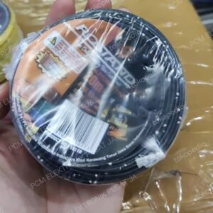 kabel automltive bintik 0.5mm 0,5mm 0.5 0,5 mm 20 meter rostand hitam