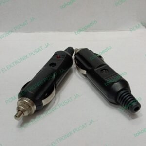 1535 jack kepala lighter mobil male cowok plus led indicator plus fuse