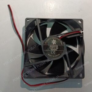 2077 direct current fan kipas 12volt 2 pin 9cm 9 cm d8025se 0.09a