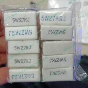 1988 resistor r5w 5watt 5 watt 5w27kj 5w 27k 27kj 5w27k 5w27krj 27krj