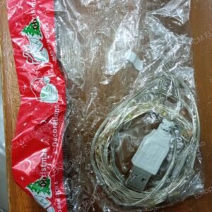 1217 lampu kawat natal warna warni kelap kelip 5 meter 5m 5meter