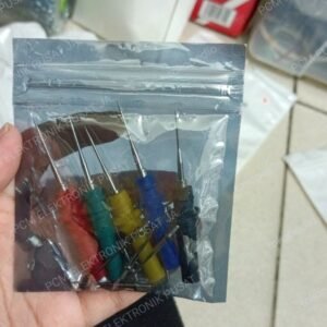 1408 konektor converter jarum test lead to banana anti kesetrum 5warna