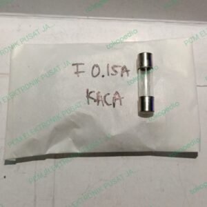 2693 fuse sekring sikring fius kaca kecil 5x20mm 5x20 150ma 150 ma