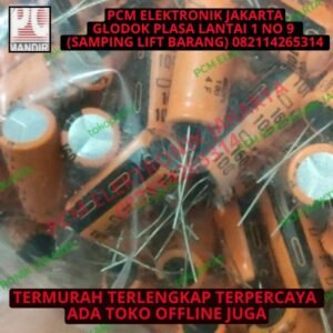 grosir elco elko 100uf 100 uf 160volt 160 volt 160v warna orange ya