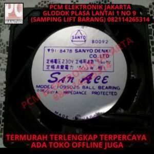 exhaust fan kipas pendingin sanace san ace 8cm 8 cm 8x8 220v 220 vac
