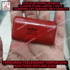 kapasitor capacitor milar mylar merah shizuki 1.5uf 1.5 uf 1000v 155
