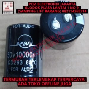 elco 10000uf 10000 uf 50v 50volt 50 volt rm audio murni