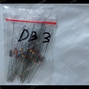 7913 dioda diode diac db3 db 3 hitam cokelat coklat