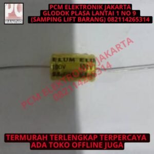 elco 3.3uf 100v non polar nonpolar bi polar bipolar