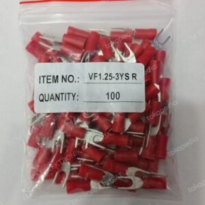 1704 skun schoon sepatu kabel y v vf1.25-3ys b 1.25-3 1,25-3 3mm merah