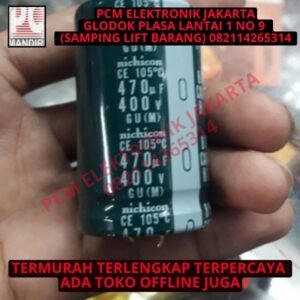 elco 470uf 470 uf 400v 40volt 400 volt nichicon original