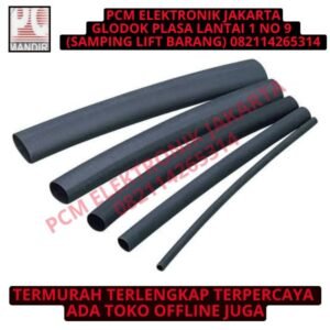 Heat Shrink Selongsong Selang Kabel Bakar 1 mm Ecer 1 Meter
