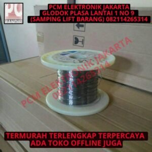 kawat nikelin nikel pemanas 0.1 meteran nichrome wire 0.1mm mm bulat