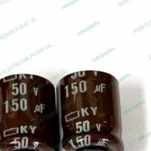 elco elko kapasitor capacitor 150uf 150 uf 50v 50volt 50 volt nippon
