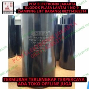 kapasitor starting 130-156uf 330v 330volt 330 volt 156 uf mfd nobby