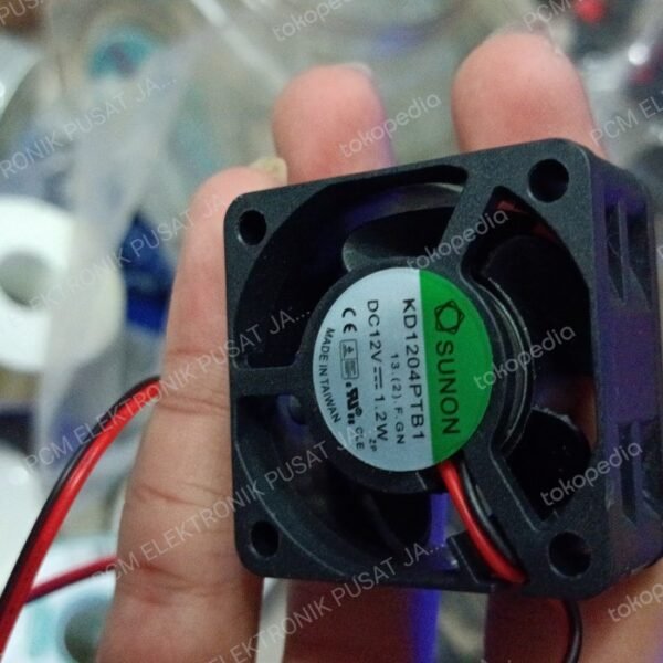 1029 exhaust fan kipas pendingin sunon 4cm 12v tebal 2cm 4x4 4 cm