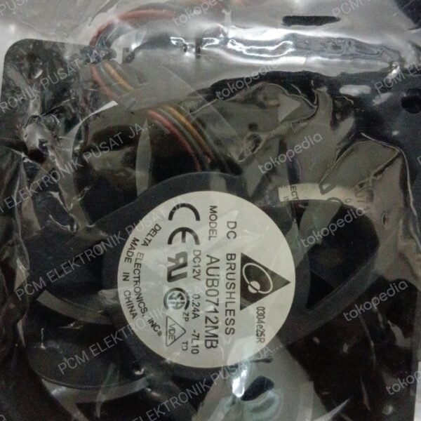 1019 exhaust fan kipas pendingin DELTA AUB0712MB 12v 7x7 7cm 3pin