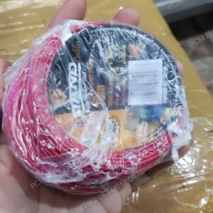 kabel automltive bintik 0.5mm 0,5mm 20m 20 meter rostand merah