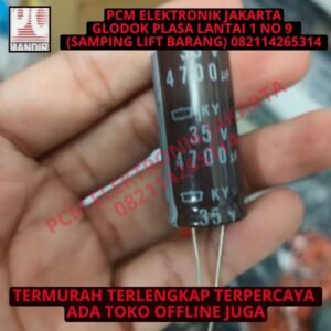 elko elco 4700uf 4700 uf 35volt 35v 35 v volt nipon chemicon asli