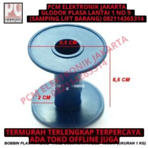 bobbin plastik medium roll gulungan kabel kawat ukuran 1kg kelosan