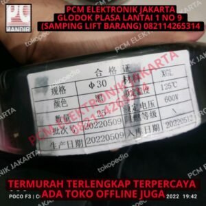 heat shrink tube selang bakar selongsong kabel 30 mm hitam 1 roll