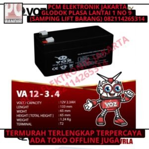 Aki UPS Battery Baterai UPS VOZ 12v 3.4Ah 12volt 12 volt 3.4a 3.4 ah