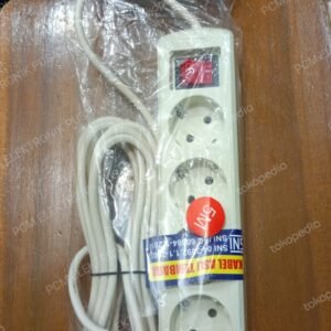 1221 stopkontak stop kontak kabel plus colokan 5meter 5 meter 5 lubang