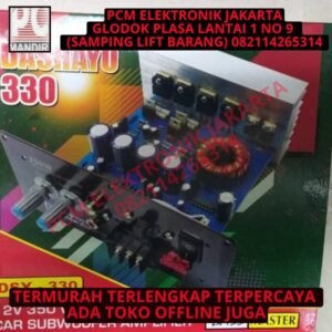 kit dsy 330 power 350watt mono block subwofer subwoofer sub woofer