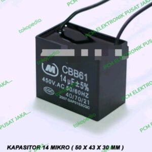 kapasitor capacitor kotak 14uf 14 uf 450v 450volt 450 volt 450vac ac