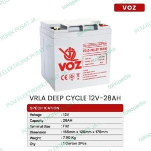 Aki accu Battery Baterai VOZ 24ah 24 ah 12volt 12 volt 12V VRLA AGM