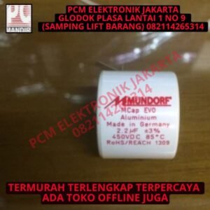 kapasitor capacitor non polar nonpolar 2.2uf 2.2 uf 450v mundorf