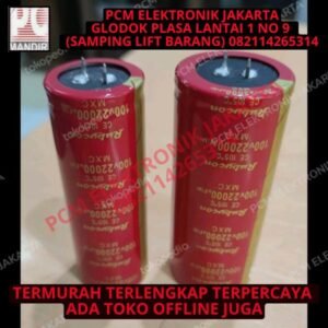 elco elko 22000uf 22.000uf 100v 100volt rubicon merah asli kecil