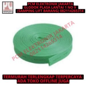Heatshrink Hijau Ecer 10 mm @ 1 meter ( Selongsong Bakar )