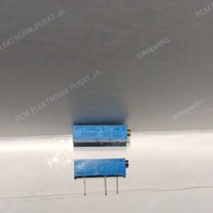 1879 trimpot vr multiturn multi turn bourns 101 100 ohm 3006p panjang