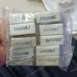 1993 resistor r5w 5watt 5 watt 5w470kj 5w 470k 470kj 5w470k 5w470krj