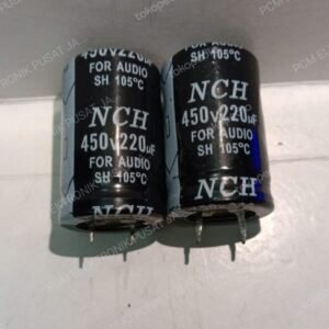 2746 kapasitor capacitor elco elko 220uf 450v 220 uf 450volt nichicon