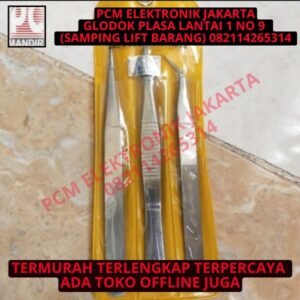 Pinset santus isi 3 in 1 st-nz-3 bengkok lurus anatomis dijamin bagus