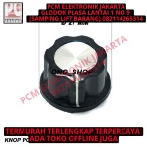 Knop Potentio Bakelit Baut A03