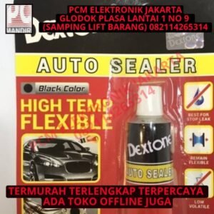 LEM DEXTONE AUTO SEALER SILICONE SEALANT / LEM KACA HITAM 30GR