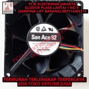 exhaust fan kipas pendingin sanace san ace sanace92 92 9cm 9 cm 12volt