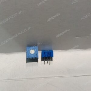 1946 trimpot vr biru singleturn single turn bourns 10k 103 10kohm 3386
