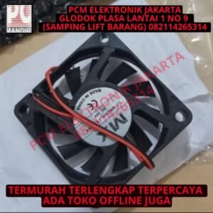 exhaust fan kipas pendingin mx tipis 1cm dc 24v 24volt 24 volt 6cmx6cm
