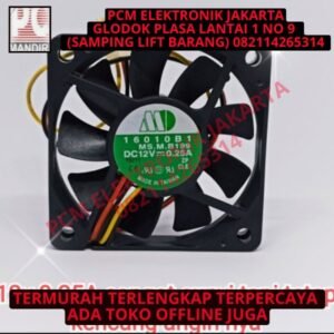 fan 12v 12volt 6cm 6 cm 3kabel brushless label hijau bearing 12 volt